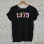 Birth Year College Print ADULT T-Shirt