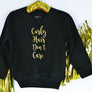 Curly Hair Don't Care Sweatshirt
