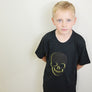 Glitter & Neon Skull T-Shirt