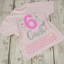 Mermaid Scale Birthday T-Shirt