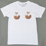 Christmas Puddings Quirky Christmas ADULT Organic T-Shirt