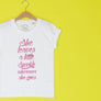 She leaves a little Sparkle Wherever she goes KIDS T-Shirt