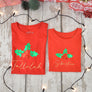 Holly Foil Personalised T-Shirt