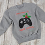 Christmas is Under Control Gamer KIDS Sweatshirt