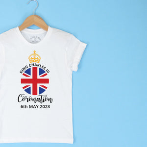 Kids Coronation Tee with Text