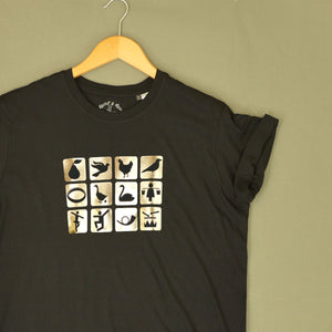 12 Days of Christmas Icons ORGANIC ADULT T-Shirt