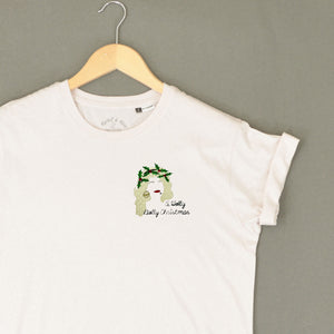 A Holly Dolly Christmas KIDS T-Shirt