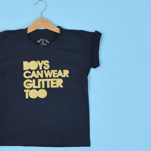 Boys Can Wear Glitter Too T-Shirt