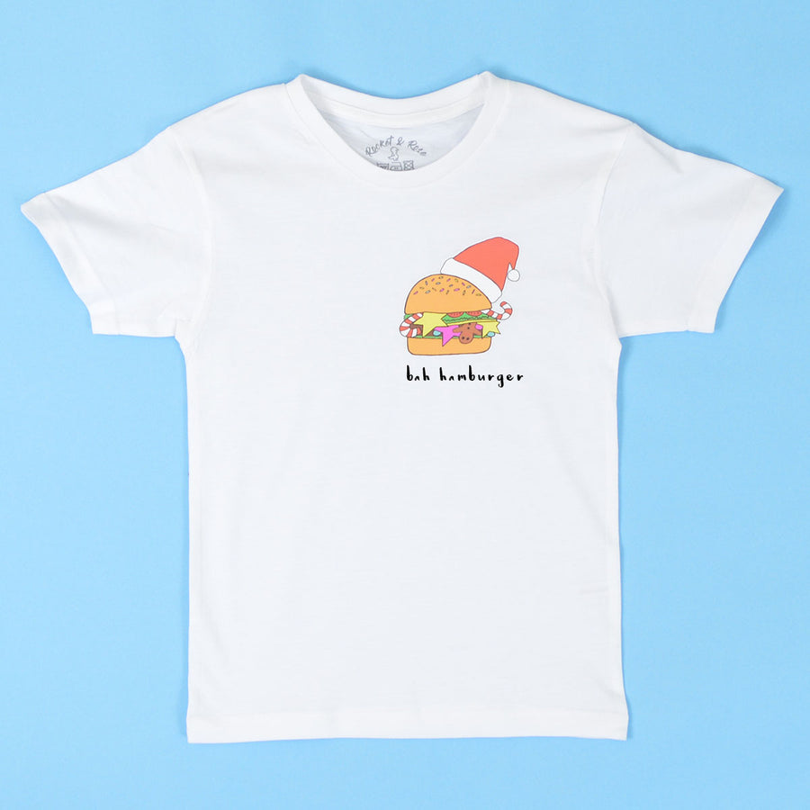 Bah Hamburger Organic ADULT T-Shirt