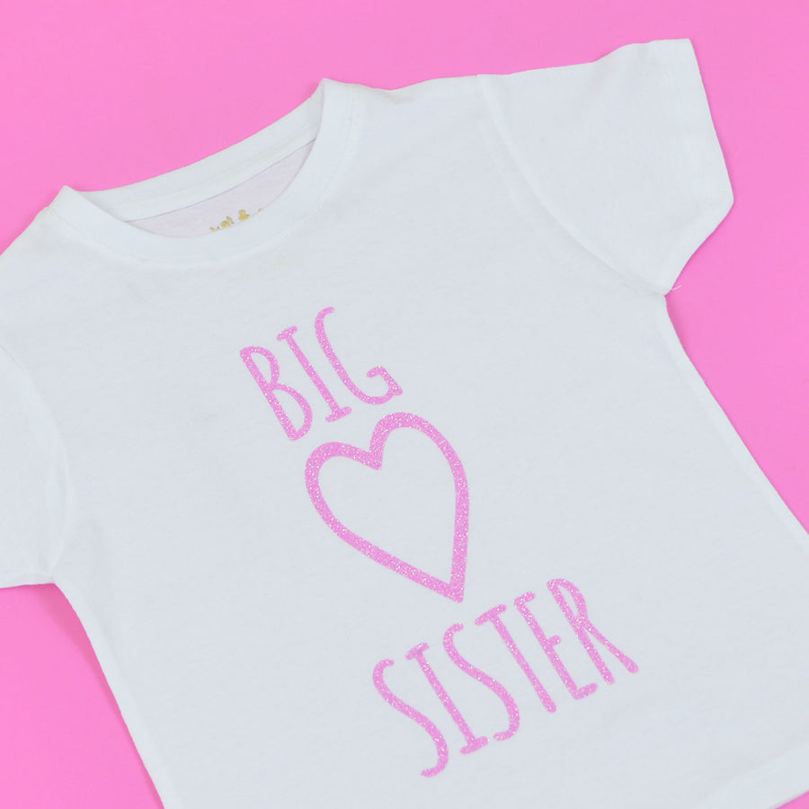 Big Sister Heart KIDS T-Shirt