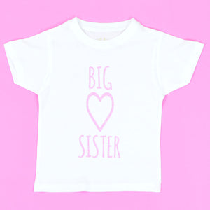 Big Sister Heart KIDS T-Shirt
