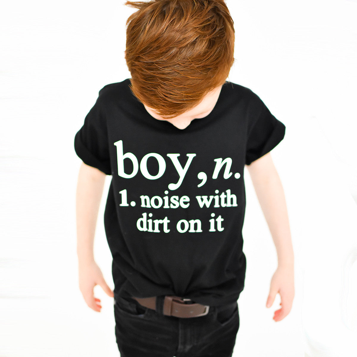 Boy Definition T-Shirt – Rocket & Rose (Katie's Kids Clothes Limited)