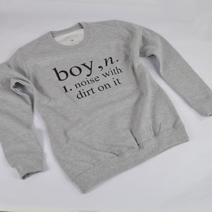 Boy Definition KIDS Sweatshirt
