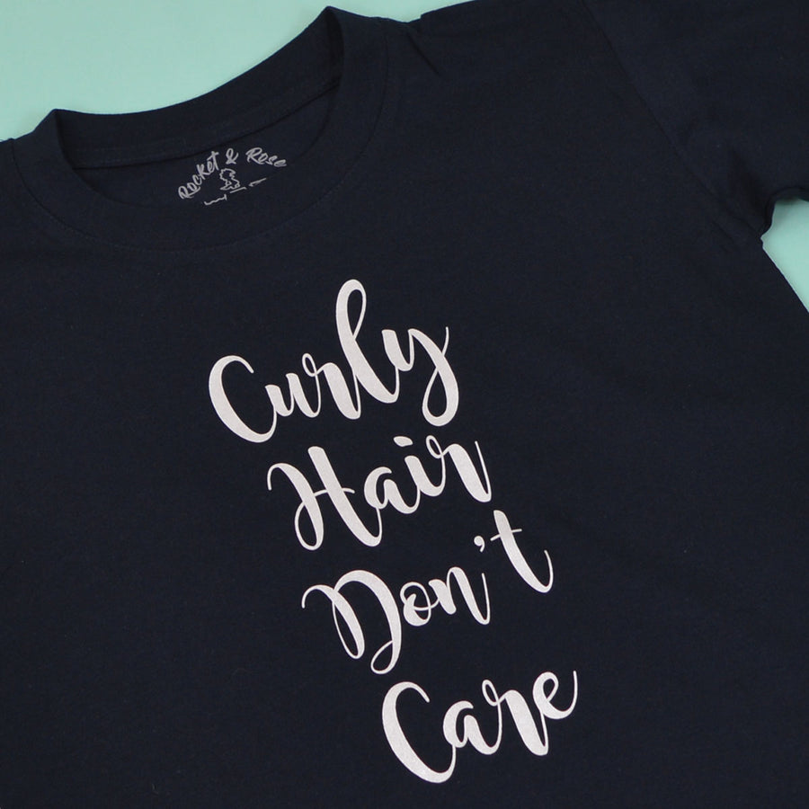 Curly Hair Don't Care T-Shirt