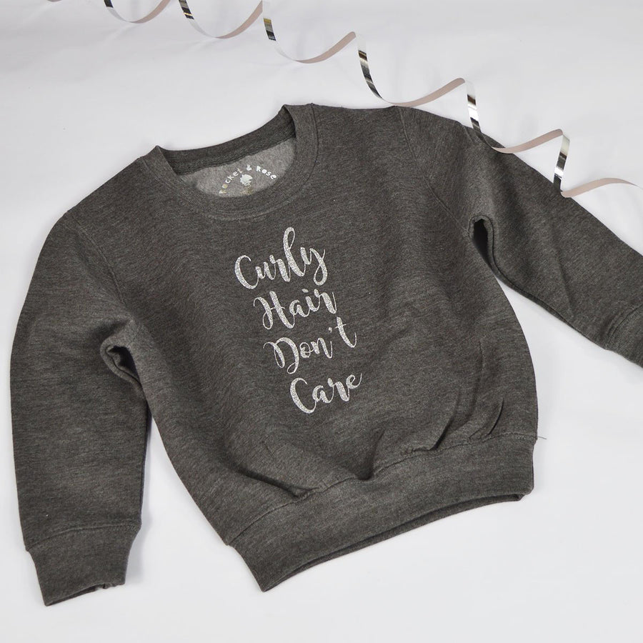 Curly Hair Don't Care Sweatshirt