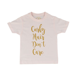 Curly Hair Don't Care T-Shirt