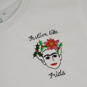 Festive Like Frida ADULTS Christmas T-Shirt