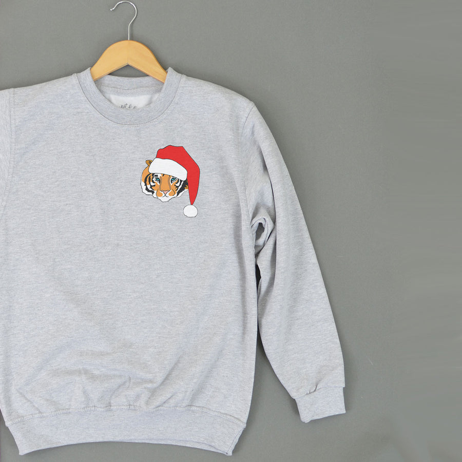 Fierce & Festive Adult Christmas Sweatshirt