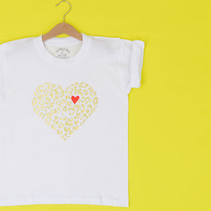 Leopard Heart of Hearts T-Shirt