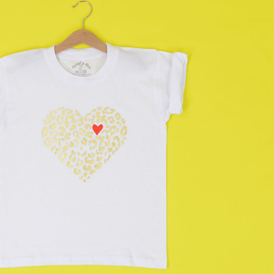 Leopard Heart of Hearts T-Shirt