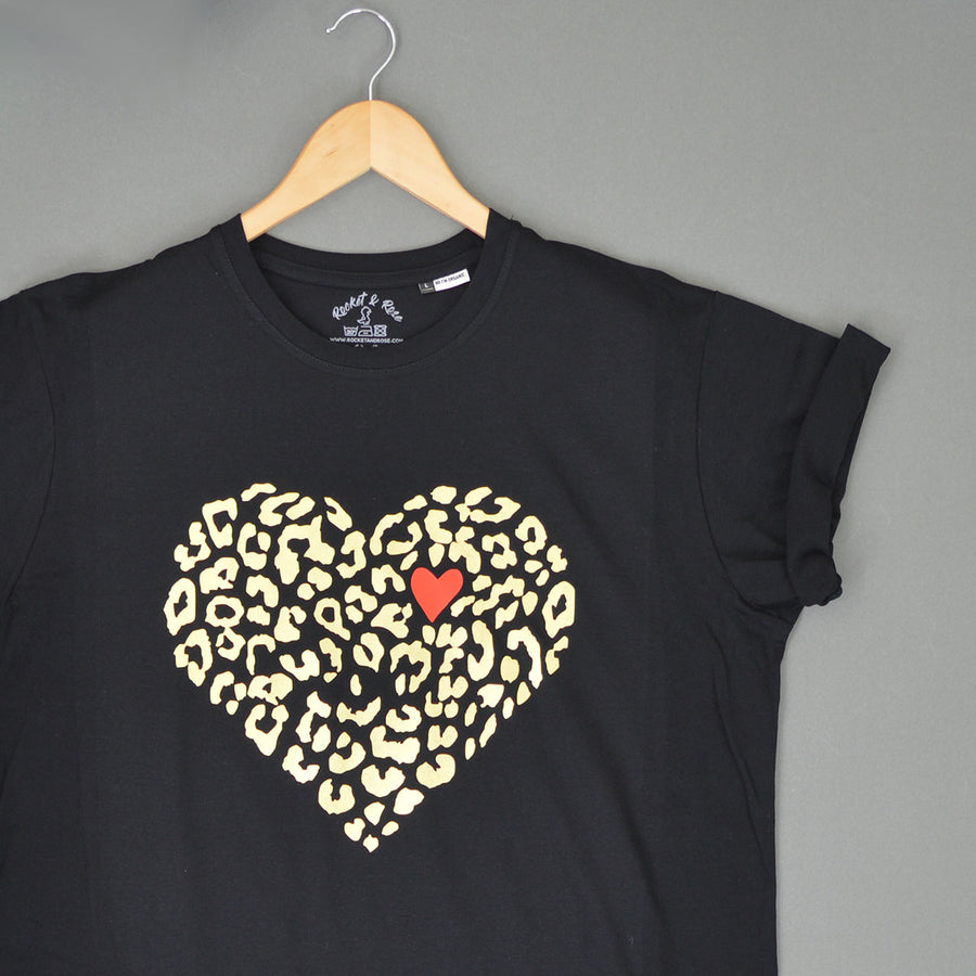 Leopard Heart of Hearts T-Shirt