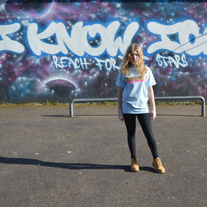 Leopard Neon Stripe TWEEN Tee