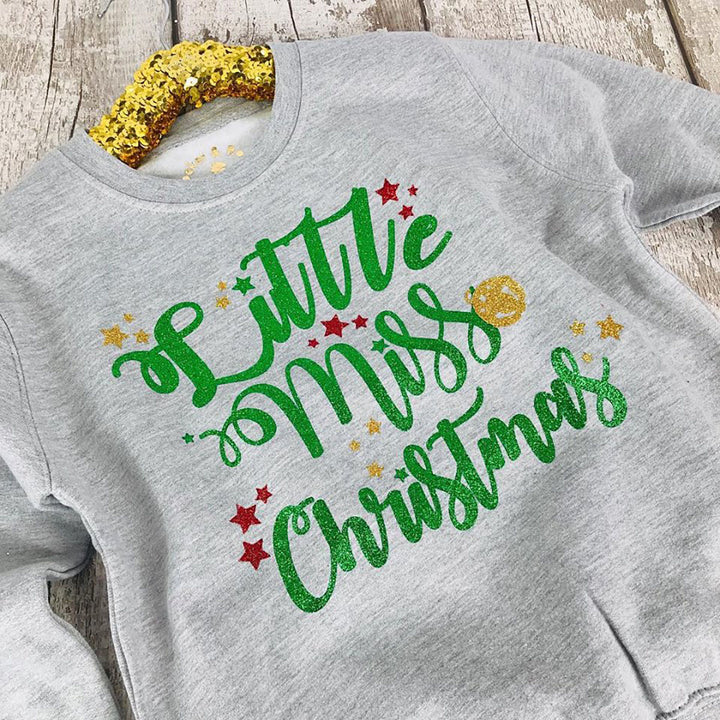 Little Miss Christmas Sweatshirt