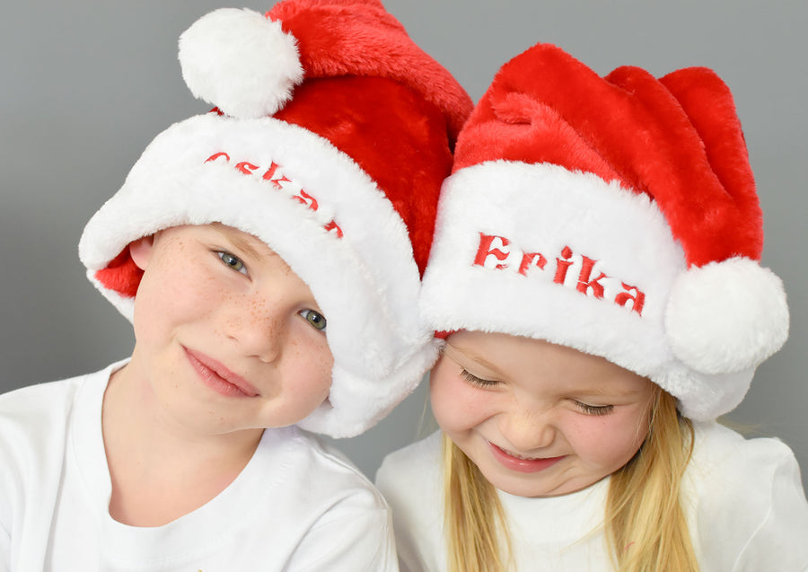 Personalised Luxury Santa Hat in all sizes