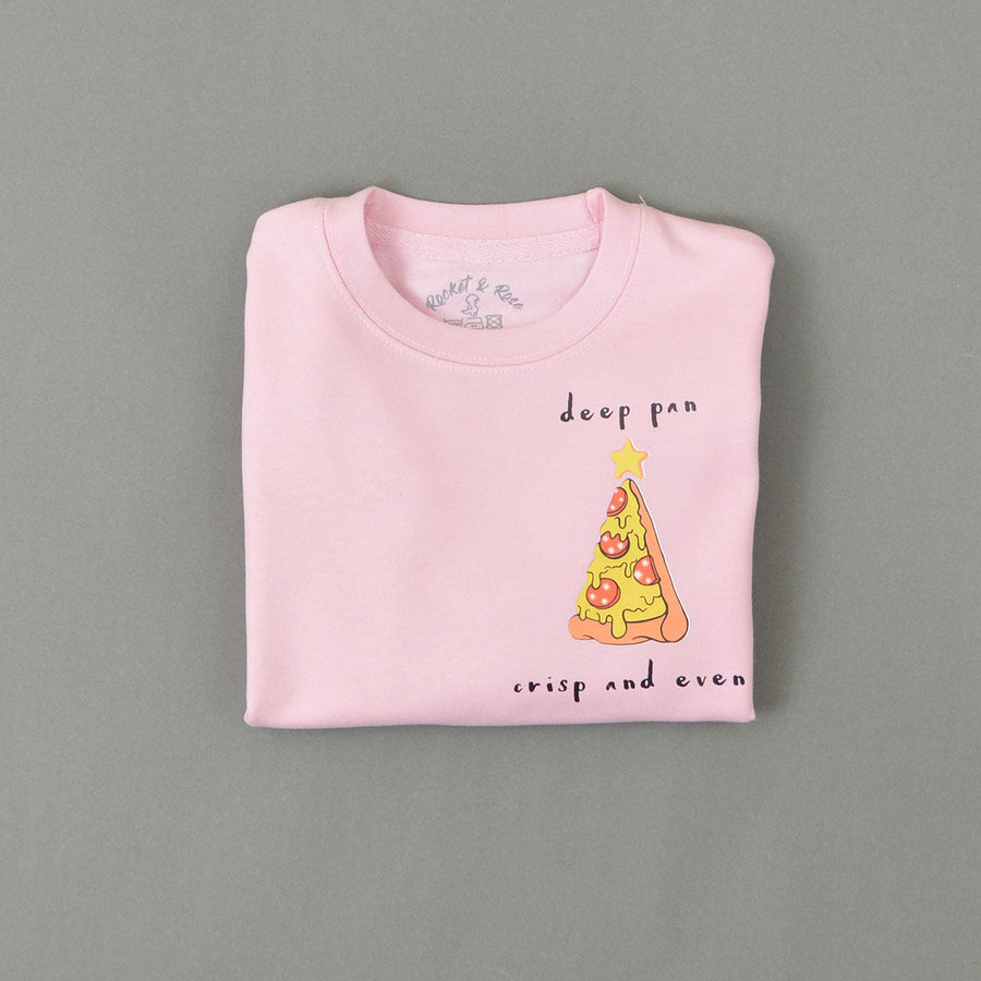 Deep Pan Crisp & Even KIDS Christmas Sweatshirt
