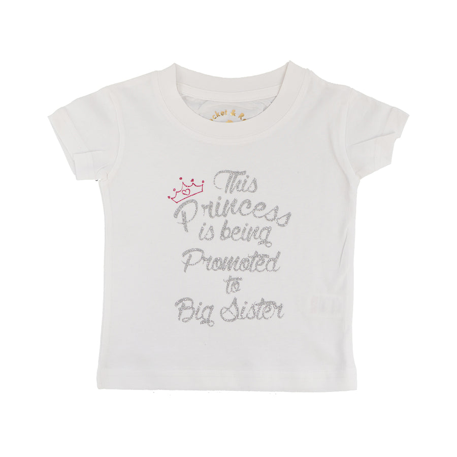 This Princess is going to be promoted to Big Sister T-Shirt