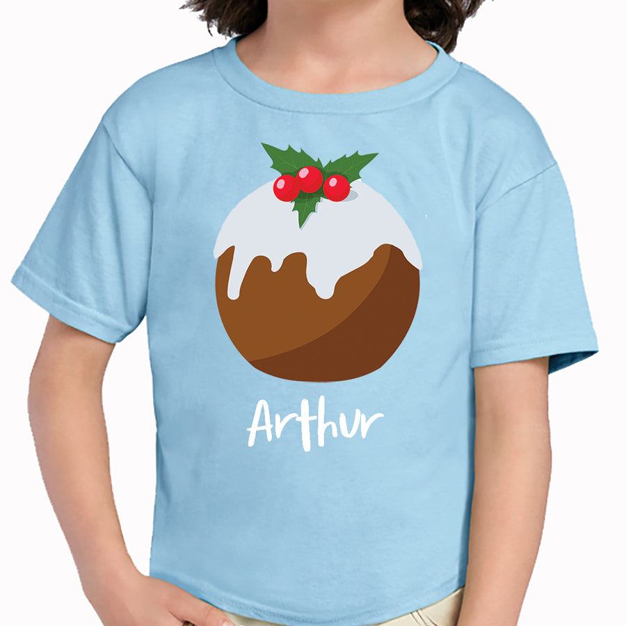 SHORT SLEEVED Christmas Pudding FIVER FRIDAY t-shirt
