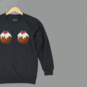 Christmas Puddings Quirky Christmas ADULTS Sweatshirt