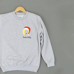 Santa Baby Christmas ADULT Sweatshirt