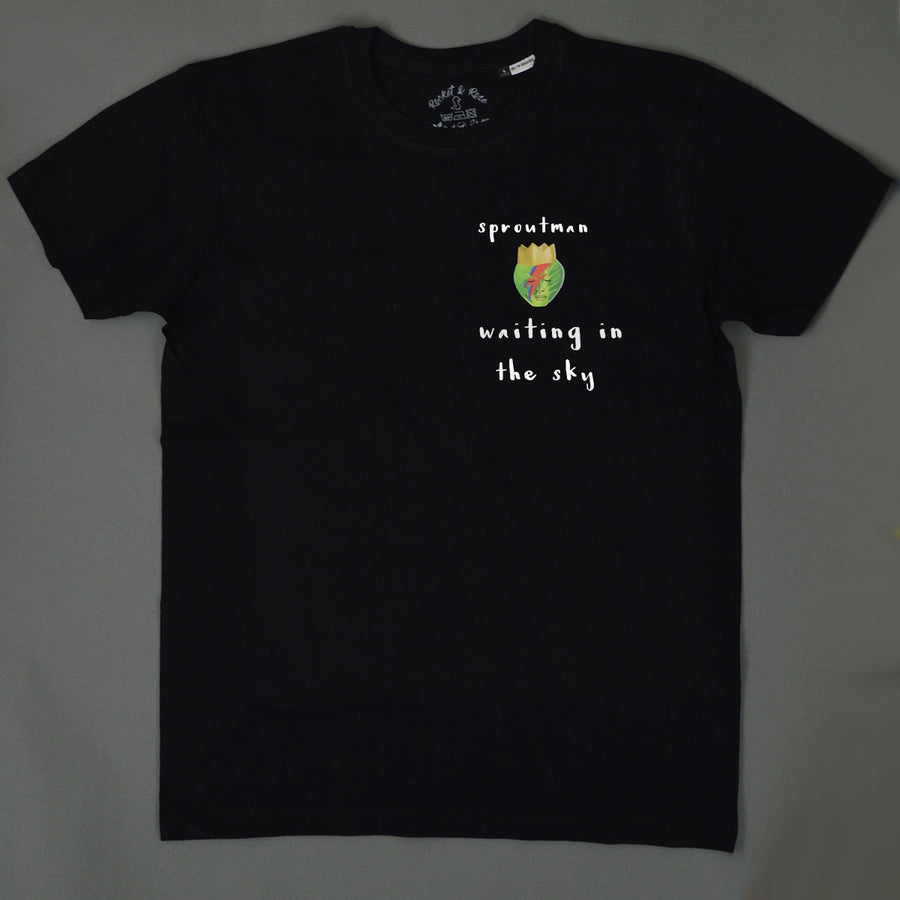 Sprout Man Organic ADULT Christmas T-Shirt