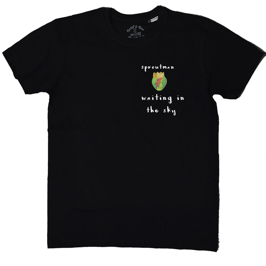 Sprout Man Organic ADULT Christmas T-Shirt
