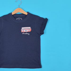 Stereo Sticker T-Shirt
