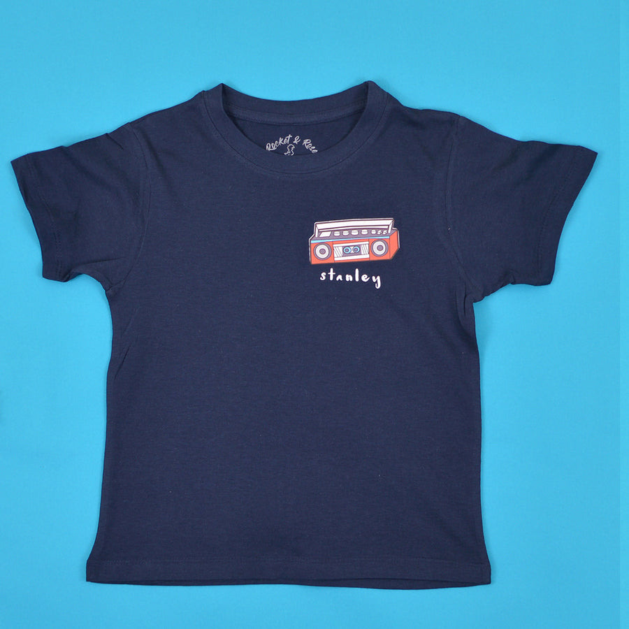 Stereo Sticker T-Shirt