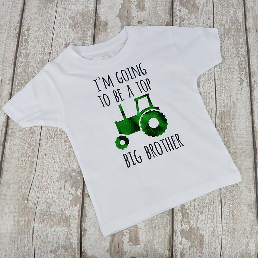 Top Tractor Big Brother T-Shirt