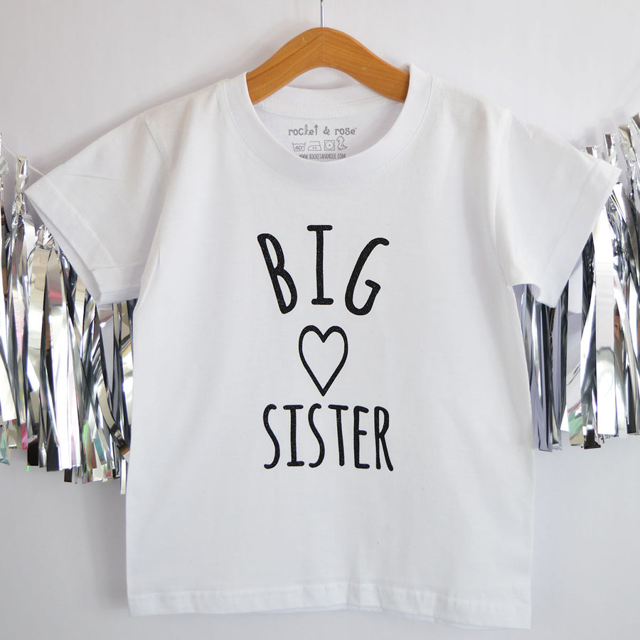 Big Sister Heart KIDS T-Shirt