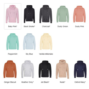 Boho Rainbow Cross Neck Hoodie