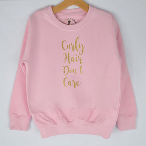 Curly Hair Don't Care Sweatshirt