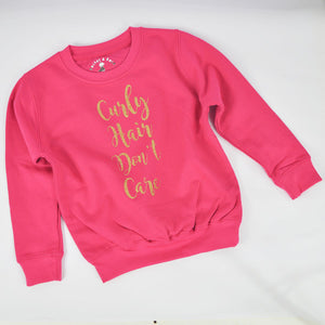 Curly Hair Don't Care Sweatshirt