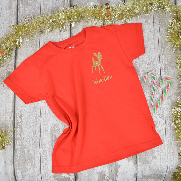 Deer Logo Personalised T-Shirt