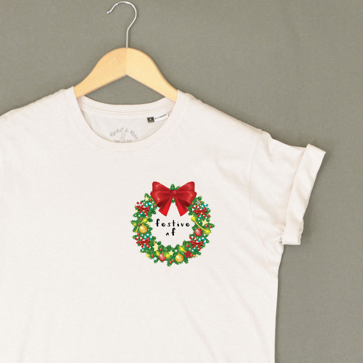 Festive AF Organic ADULT T-Shirt