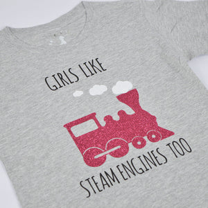Girls Like Steam Engines Too T-Shirt