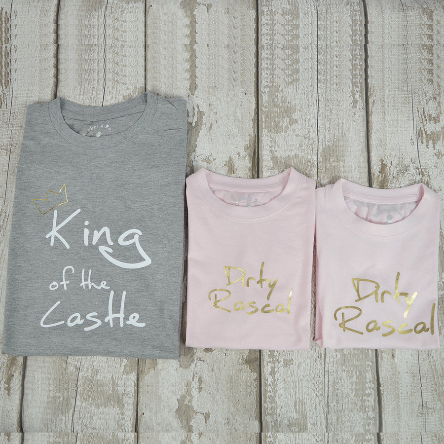 King of the Castle & Dirty Rascals Matching TRIPLE Set