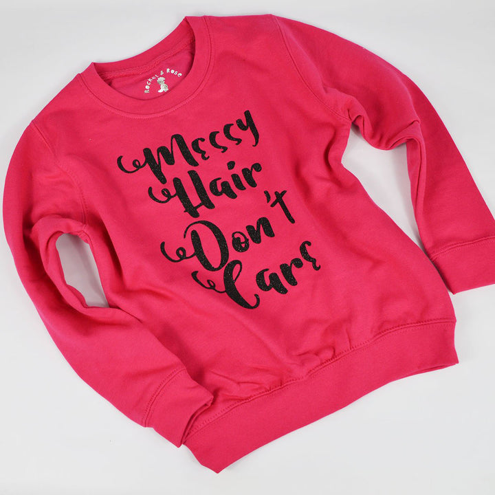 Messy Hair Don't Care Sweatshirt