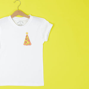 Deep Pan Crisp & Even ADULT Organic Christmas T Shirt
