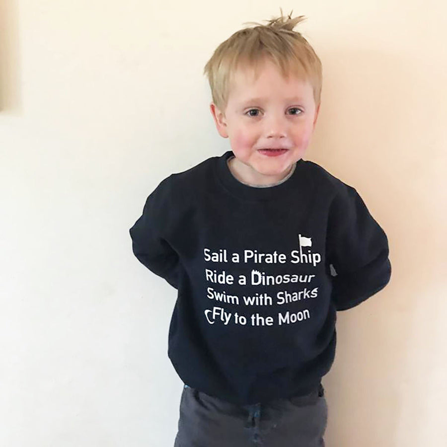 Sail A Pirate Ship KIDS Sweatshirt