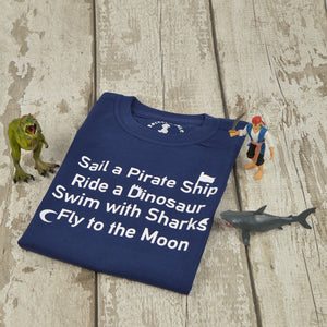 Sail A Pirate Ship T-Shirt